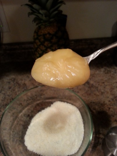 Beautiful, creamy, enzyme and nutrient packed raw honey :)